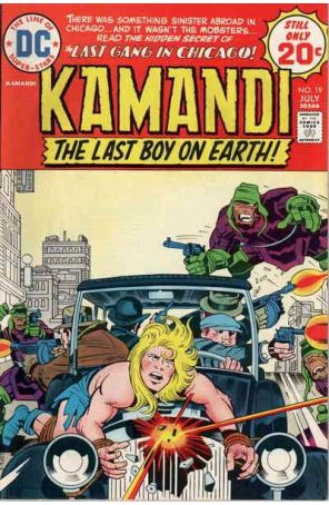 Kamandi, the Last Boy on Earth 19 published by DC with cover art by Jack Kirby
