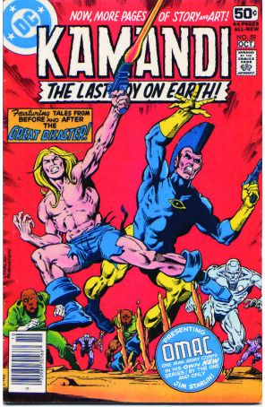Kamandi, the Last Boy on Earth 59 published by DC with cover art by Jim Starlin