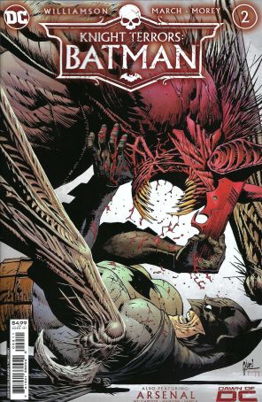 Knight Terrors: Batman 2A published by DC with cover art by Guillem March