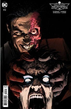 Knight Terrors: Nightwing 2C published by DC with cover art by Jason Shawn Alexander