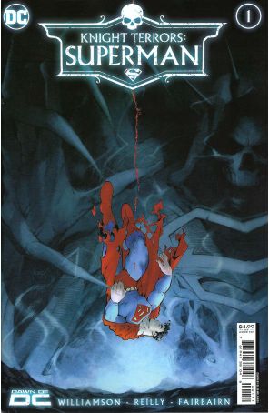 Knight Terrors: Superman 1A published by DC with cover art by Gleb Melnikov