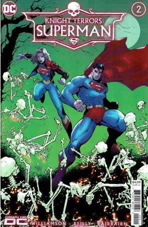 Knight Terrors: Superman 2A published by DC with cover art by Gleb Melnikov