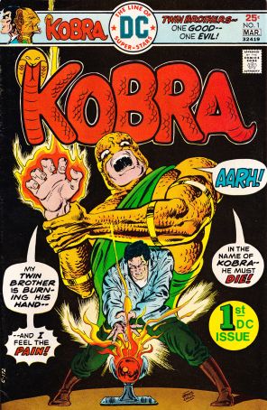 Kobra 1 published by DC with cover art by Ernie Chan