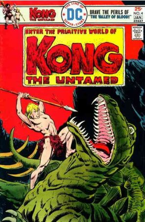 Kong the Untamed 4 published by DC