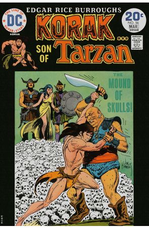 Korak, Son of Tarzan 56 published by DC with cover art by Joe Kubert