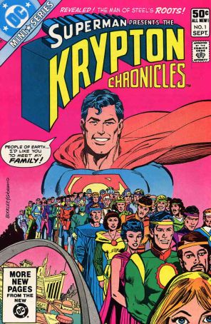 Krypton Chronicles 1 published by DC with cover art by Rich Buckler