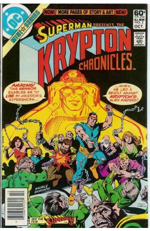 Krypton Chronicles 2 (Newsstand) published by DC with cover art by Ross Andru