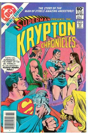 Krypton Chronicles 3 (Newsstand) published by DC with cover art by Ross Andru