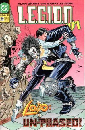 L.E.G.I.O.N. 30 published by DC with cover art by Adam Kubert