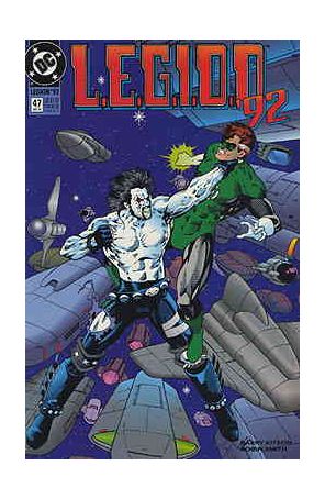 L.E.G.I.O.N. 47 published by DC with cover art by Barry Kitson