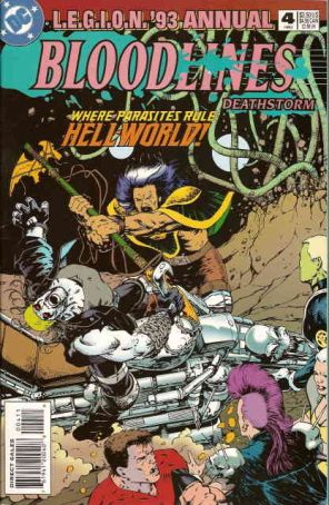 L.E.G.I.O.N. Annual 4 published by DC with cover art by Barry Kitson