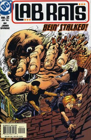 Lab Rats 2 published by DC with cover art by John Byrne