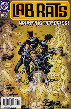 Lab Rats 7 published by DC with cover art by John Byrne