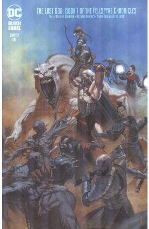 The Last God 1A published by DC with cover art by Ricardo Federici