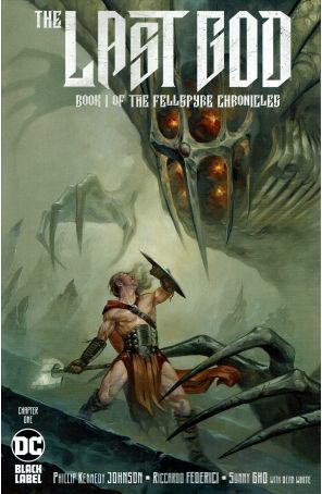 The Last God 1 published by DC with cover art by Kai Carpenter