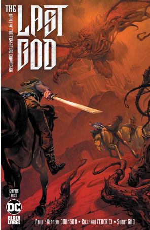 The Last God 3 (2nd) published by DC with cover art by Kai Carpenter