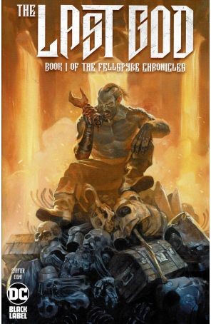 The Last God 8 published by DC with cover art by Kai Carpenter
