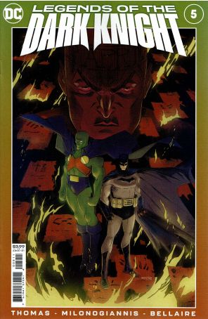 Legends of the Dark Knight (2nd Series) 5 published by DC with cover art by Giannis Milonogiannis
