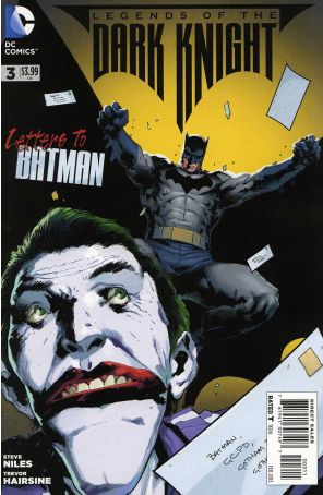 Legends of the Dark Knight 3 published by DC with cover art by Trevor Hairsine