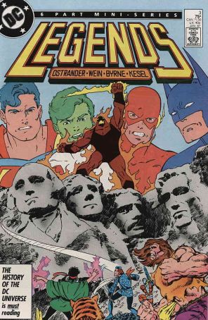 Legends 3 published by DC with cover art by John Byrne