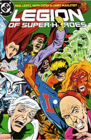 Legion of Super-Heroes (3rd Series) 2 published by DC with cover art by Keith Giffen