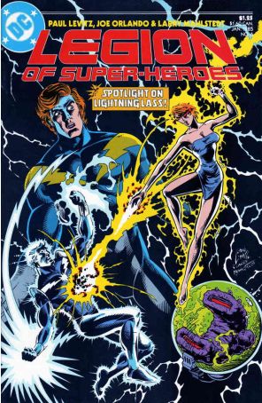 Legion of Super-Heroes (3rd Series) 6 published by DC with cover art by Steve Lightle