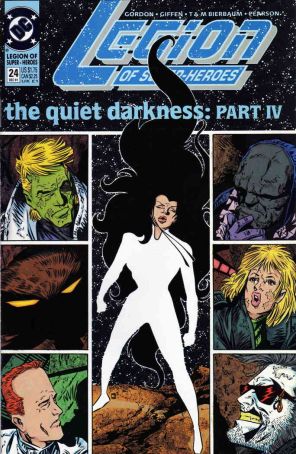 Legion of Super-Heroes (4th Series) 24 published by DC with cover art by Keith Giffen