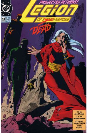 Legion of Super-Heroes (4th Series) 44 published by DC with cover art by Stuart Immonen