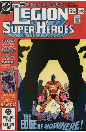 Legion of Super-Heroes (2nd Series) 298 published by DC with cover art by Keith Giffen