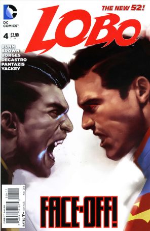 Lobo (3rd Series) 4 published by DC with cover art by Bengal