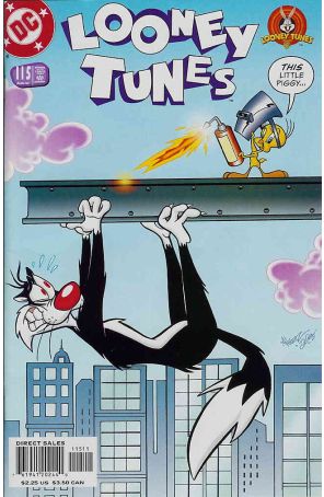 Looney Tunes (DC) 115 published by DC with cover art by David Alvarez