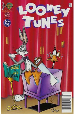 Looney Tunes (DC) 43 (Newsstand) published by DC with cover art by Dave Alvarez