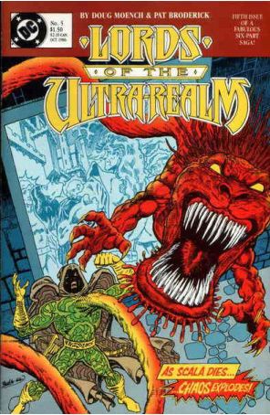 Lords of the Ultra-Realm 5 published by DC with cover art by Pat Broderick