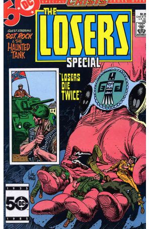 Losers Special 1 published by DC with cover art by Joe Kubert