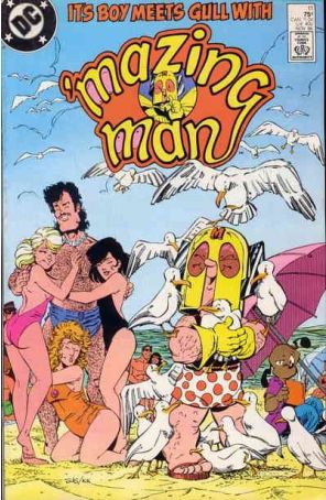 Mazing Man 11 published by DC with cover art by Stephen DeStefano