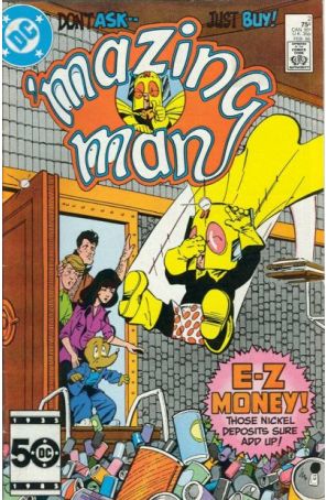 Mazing Man 2 published by DC with cover art by Stephen DeStefano