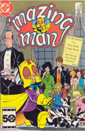 Mazing Man 3 published by DC with cover art by Stephen DeStefano