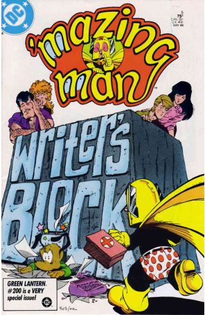 Mazing Man 5 published by DC with cover art by Stephen DeStefano