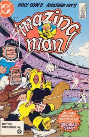 Mazing Man 6 published by DC with cover art by Stephen DeStefano