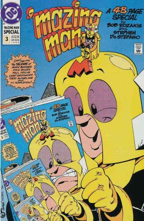 Mazing Man Special 3 published by DC with cover art by Stephen DeStefano
