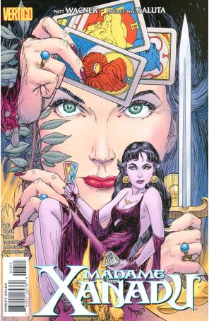 Madame Xanadu (2nd Series) 13 published by DC with cover art by Michael W. Kaluta
