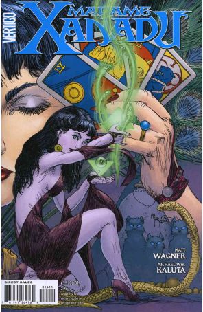 Madame Xanadu (2nd Series) 14 published by DC with cover art by Michael W. Kaluta