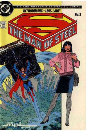 Man of Steel (Mini-Series) 2CS published by DC with cover art by John Byrne