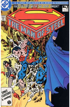 Man of Steel (Mini-Series) 3 published by DC with cover art by John Byrne