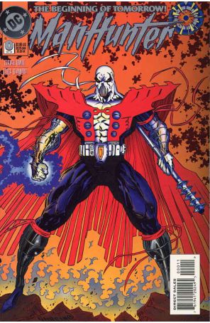 Manhunter (3rd Series) 0 published by DC with cover art by Vince Giarrano
