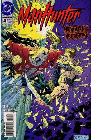 Manhunter (3rd Series) 4 published by DC with cover art by Vince Giarrano