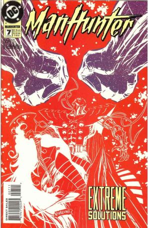 Manhunter (3rd Series) 7 published by DC with cover art by Vince Giarrano