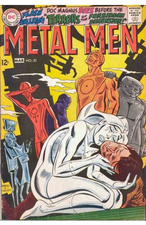 Metal Men 30 published by DC with cover art by Ross Andru