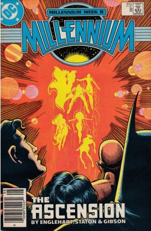 Millennium 8 (Newsstand) published by DC with cover art by Joe Staton