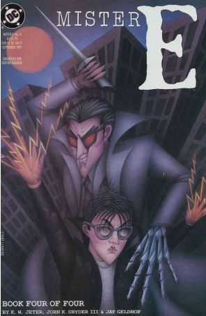 Mister E 4 published by DC with cover art by Merritt Dekle